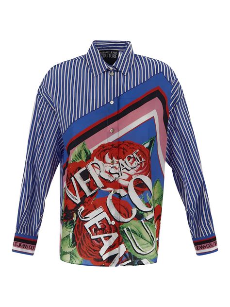 chemise versace jeans couture homme|versace jeans shirts.